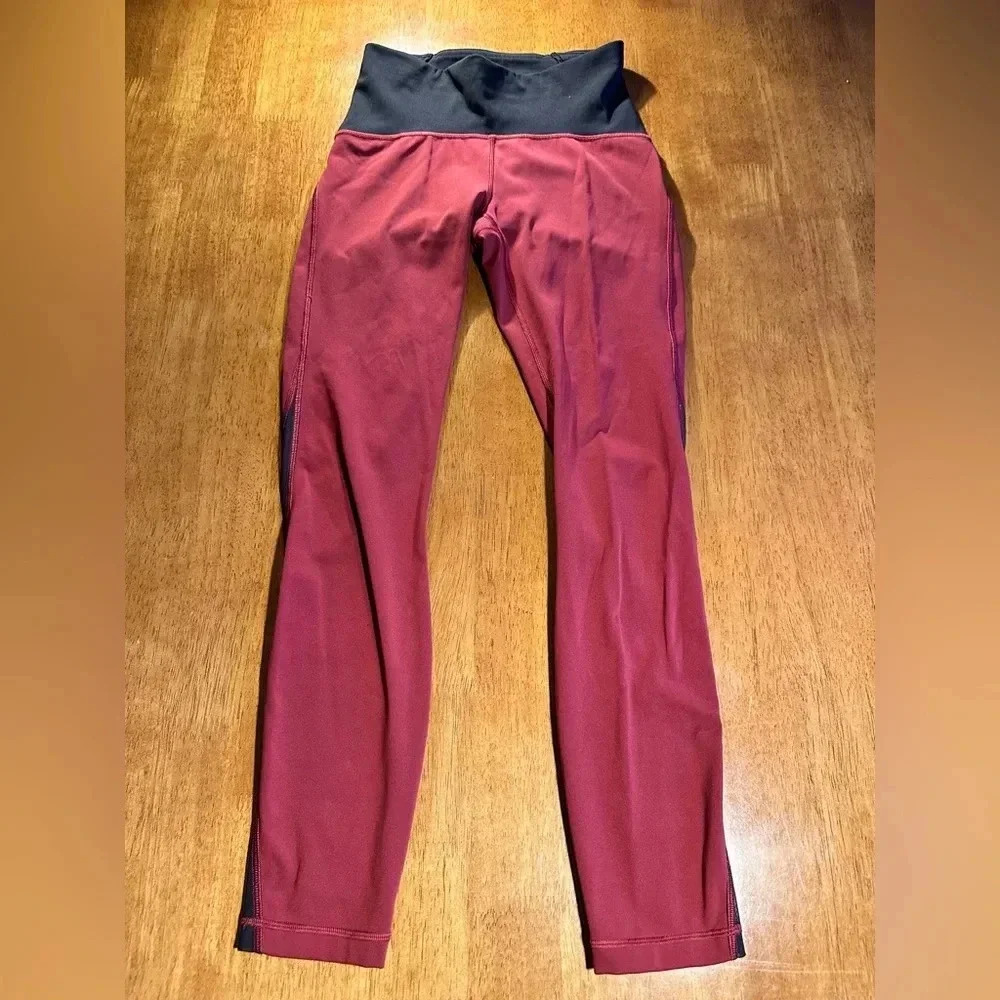 Lululemon Train Times 7/8 Pant *25" Oxidized / Black Size 4 - Picture 6 of 10